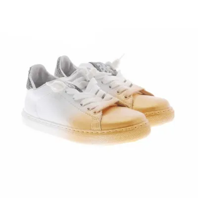 2STARDeportiva blanca y oro sin cordones 2Star 2SB1051