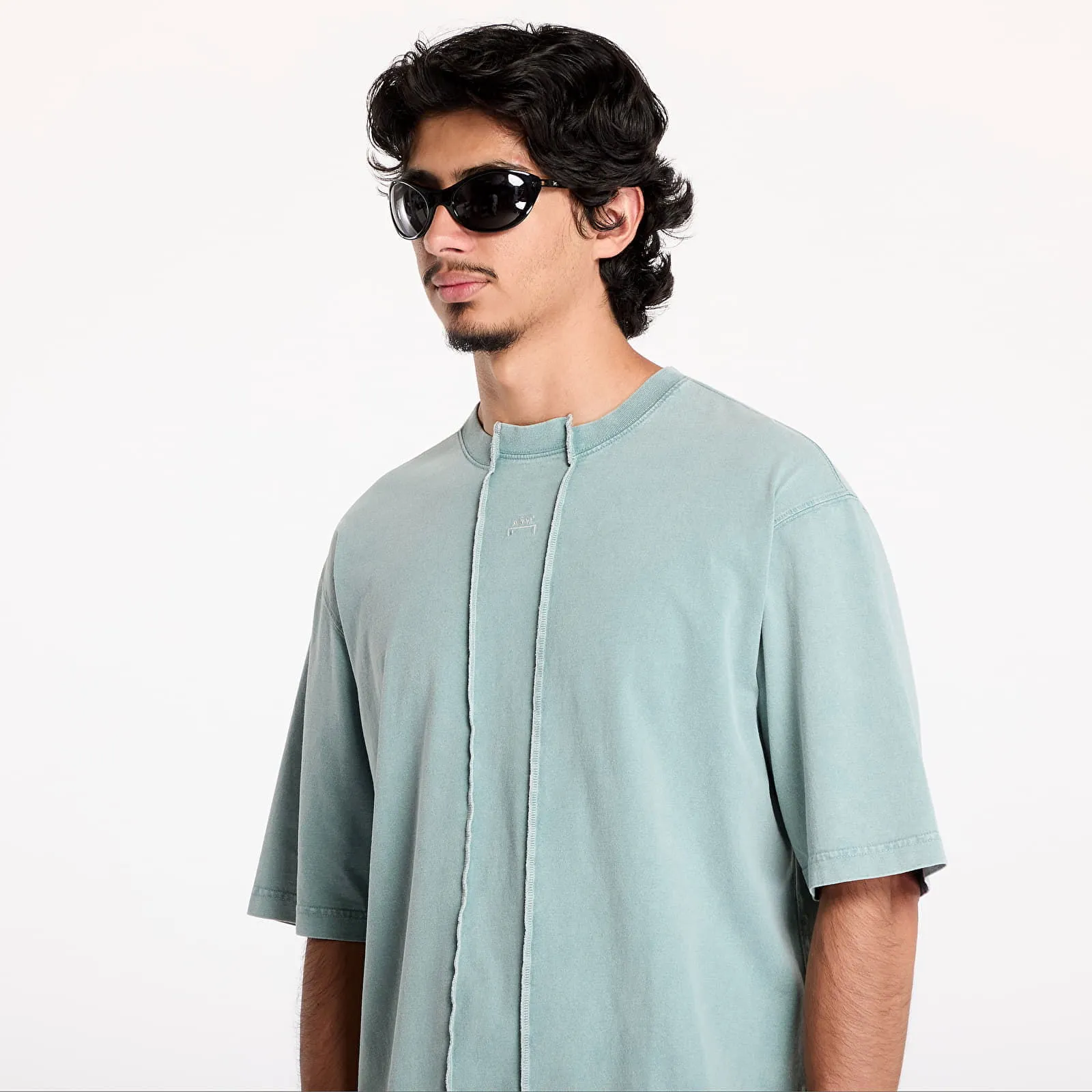 ACOLDWALL* FRACTURE TSHIRT BLUE/ GREY FADED TEAL