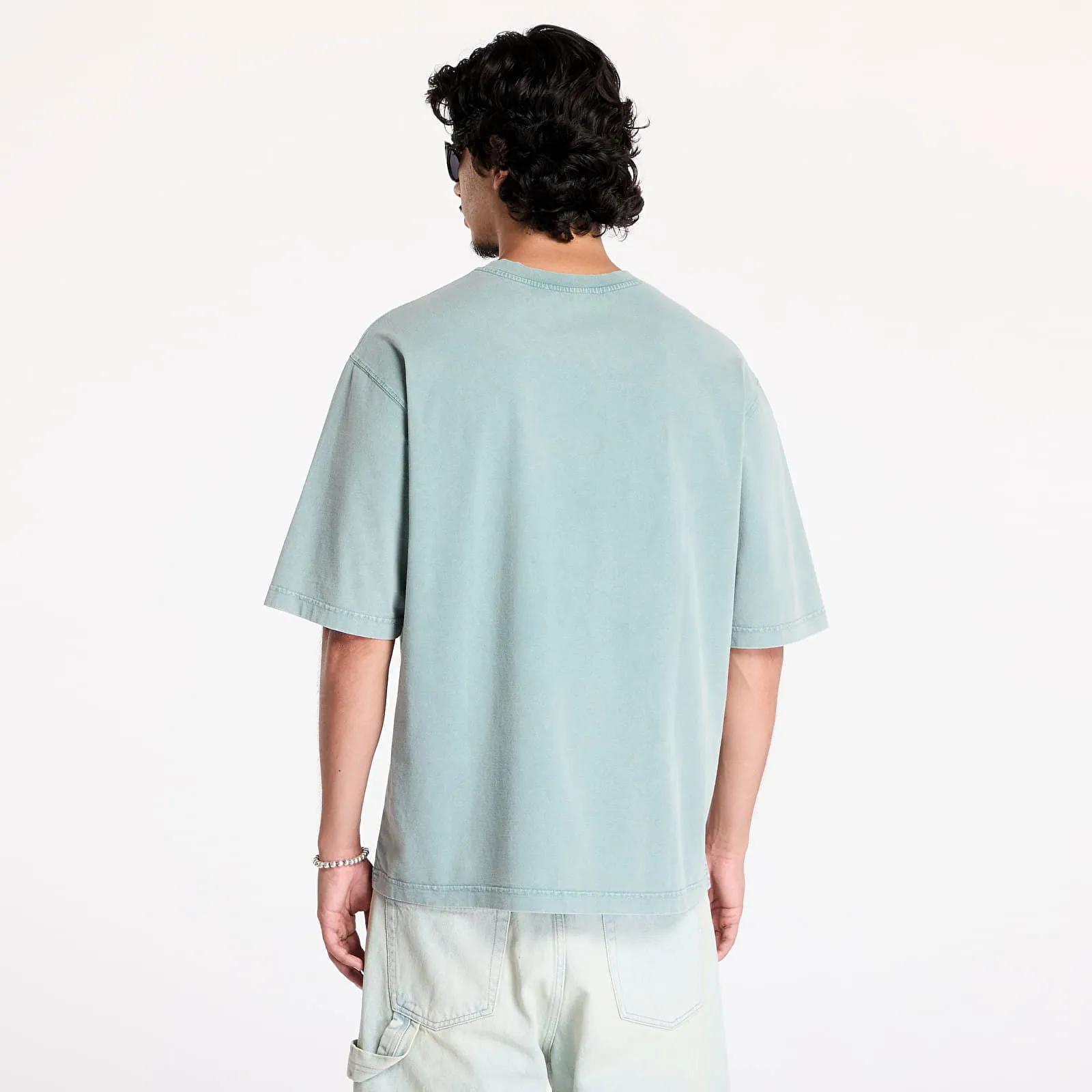 ACOLDWALL* FRACTURE TSHIRT BLUE/ GREY FADED TEAL