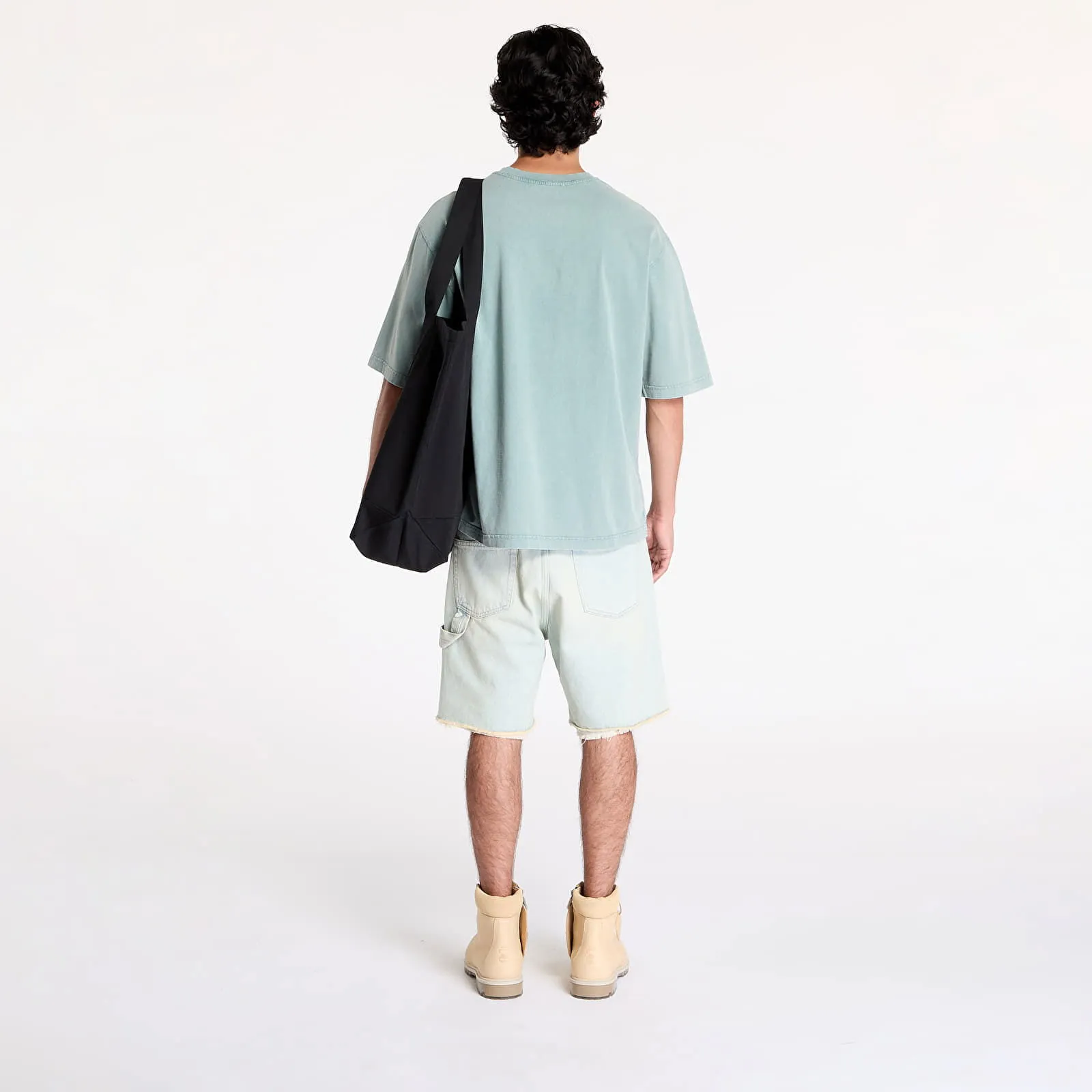 ACOLDWALL* FRACTURE TSHIRT BLUE/ GREY FADED TEAL