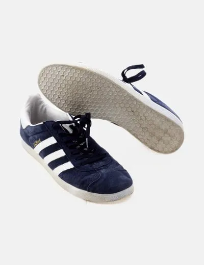 Adidas Deportiva azul cordones