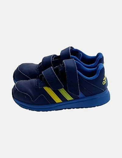 Adidas Zapatilla azul deportiva