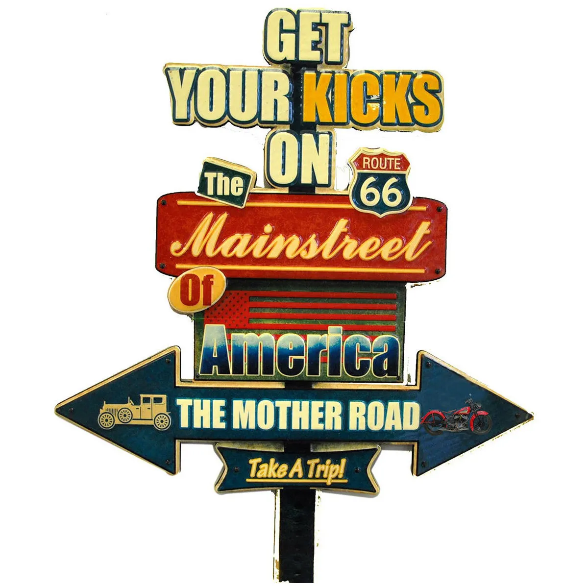 Adorno Pared Route 66