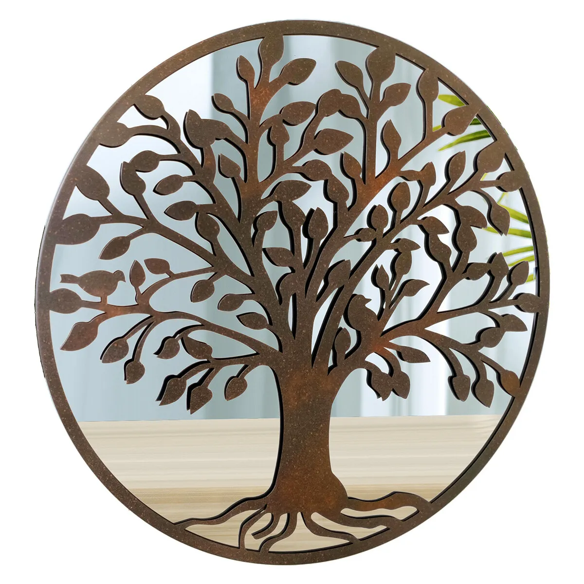 Adorno Árbol Vida espejo