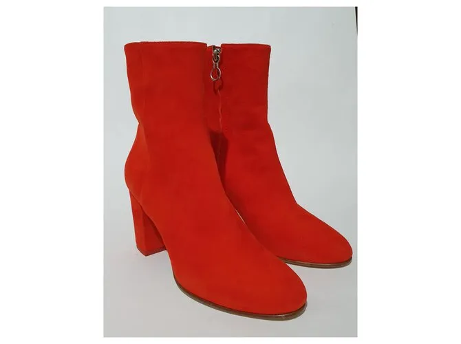 Aeyde Botas Naranja 