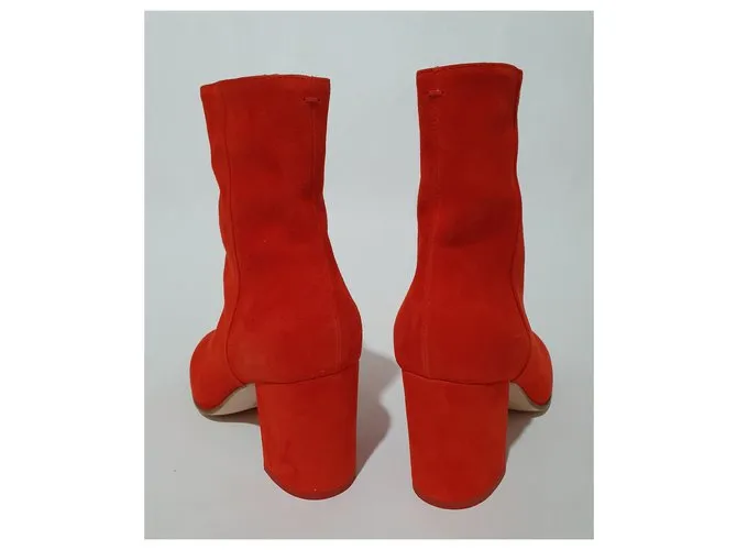 Aeyde Botas Naranja 