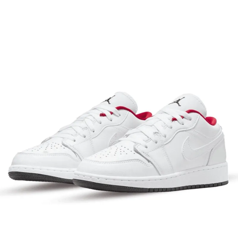 Air Jordan 1 Low White Gym Red