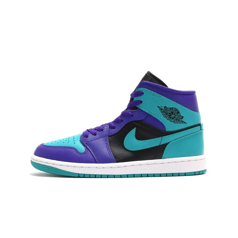 Air Jordan 1 Mid Black Grape