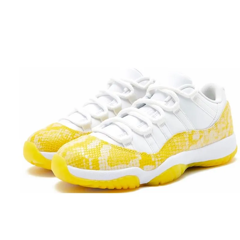 Air Jordan 11 Retro Low Tour Yellow Snakeskin
