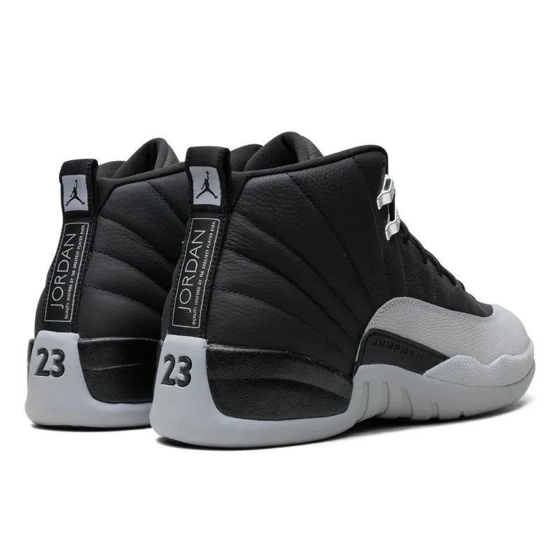 Air Jordan 12 Retro Black Wolf Grey