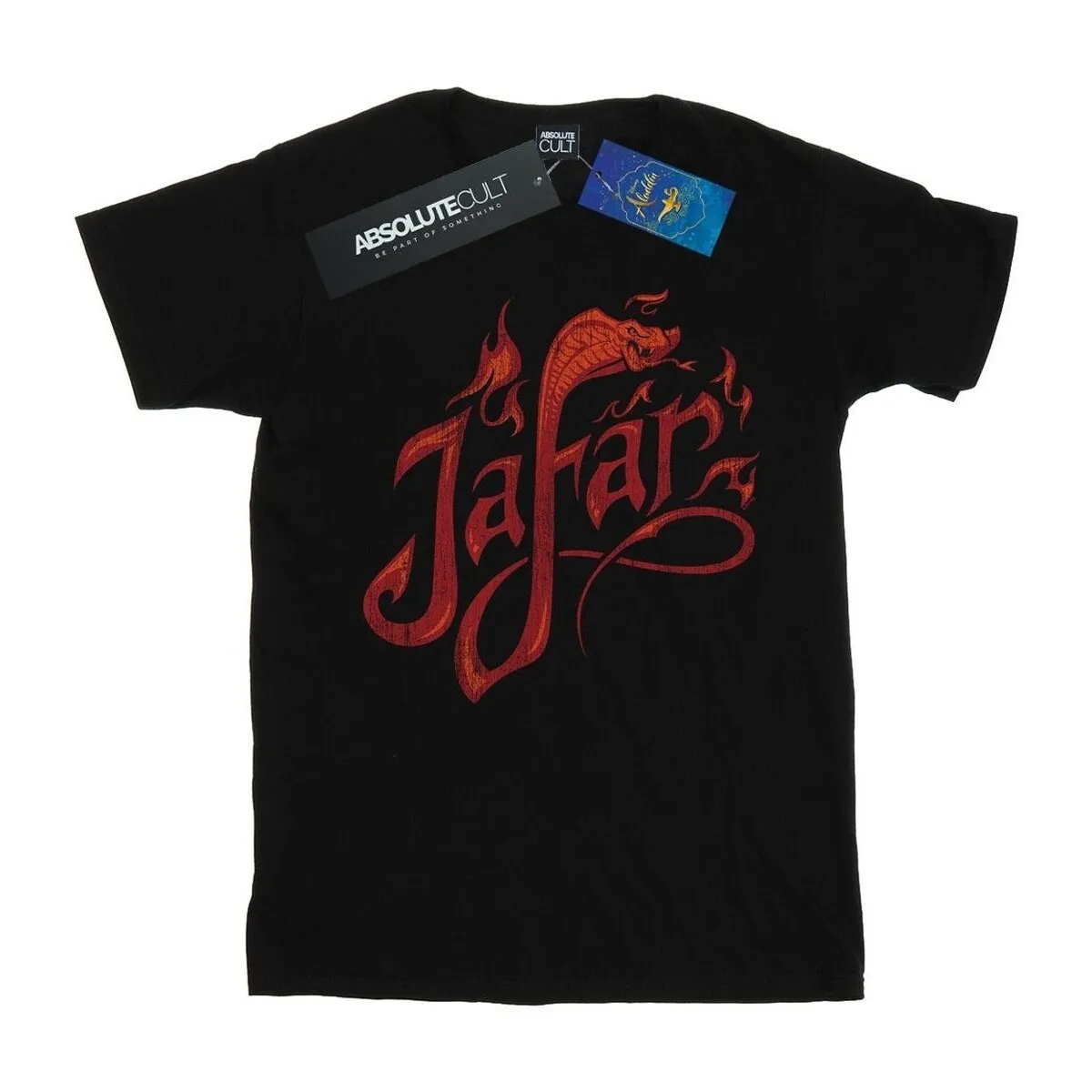 Aladdin Movie Jafar Flames Logo