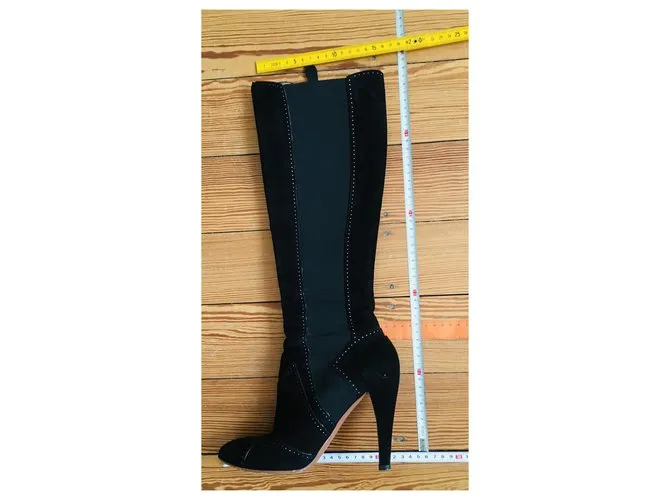 Alaïa Botas Negro 