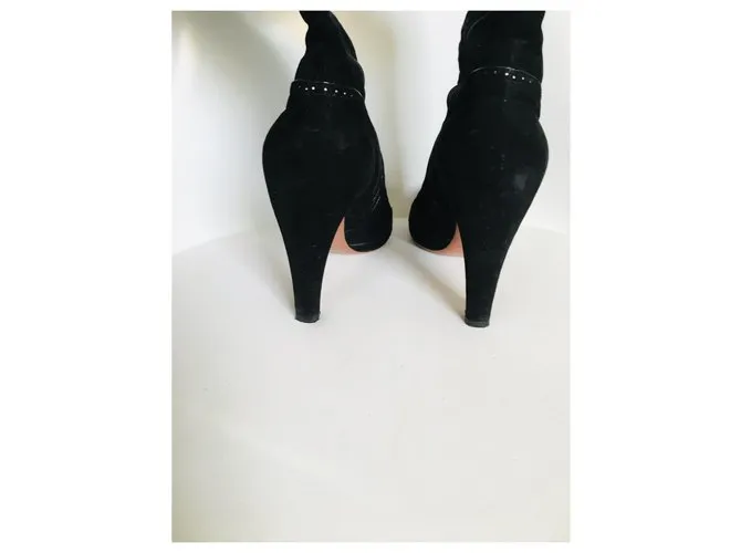 Alaïa Botas Negro 