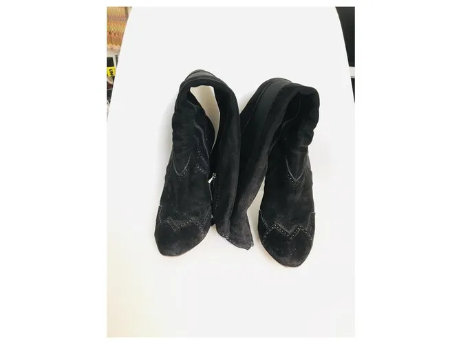Alaïa Botas Negro 