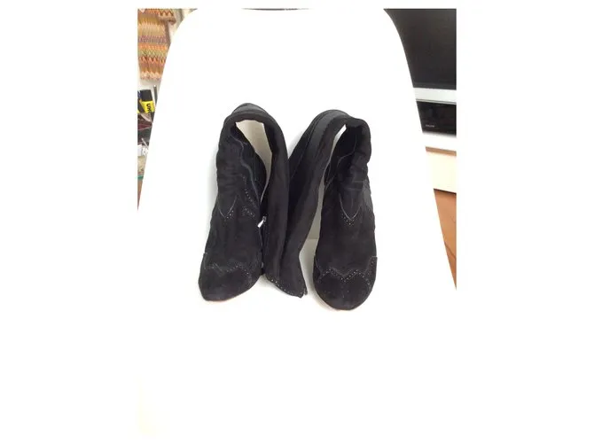 Alaïa Botas Negro 