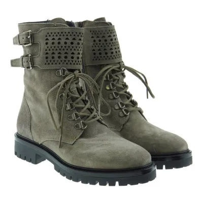 ALPEBota militar cordones y hebillas Alpe 269111