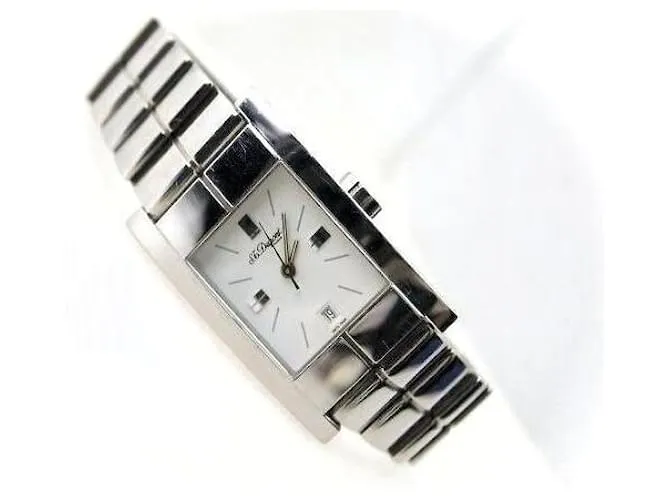 & Other Stories Reloj de Damas S.T. Dupont Geometry de Acero Inoxidable Cuarzo en Muy Buen Estado Plata 
