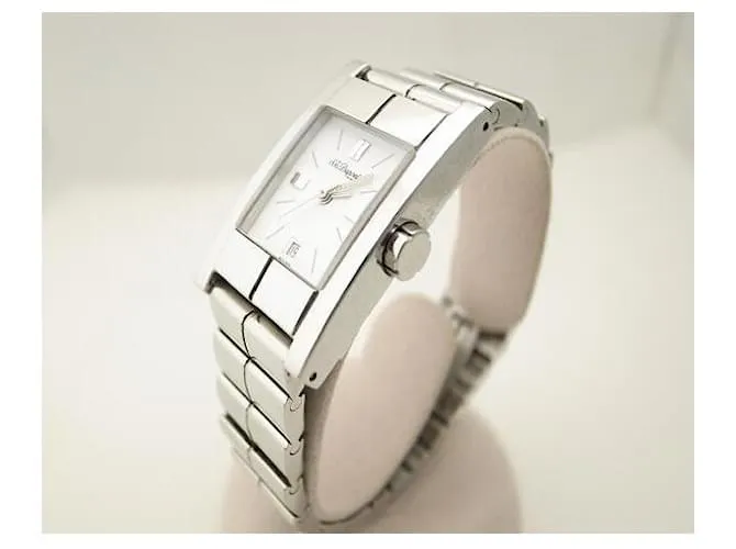 & Other Stories Reloj de Damas S.T. Dupont Geometry de Acero Inoxidable Cuarzo en Muy Buen Estado Plata 