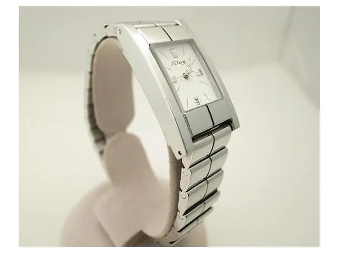 & Other Stories Reloj de Damas S.T. Dupont Geometry de Acero Inoxidable Cuarzo en Muy Buen Estado Plata 