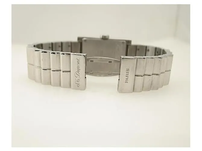 & Other Stories Reloj de Damas S.T. Dupont Geometry de Acero Inoxidable Cuarzo en Muy Buen Estado Plata 