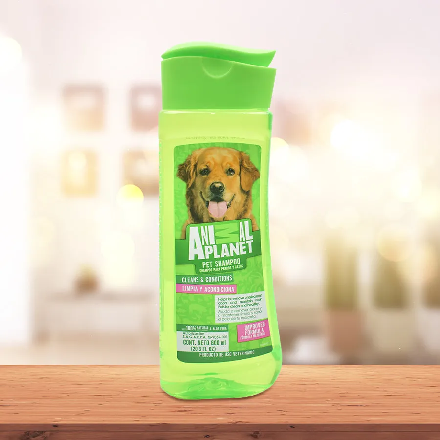 Animal Planet Shampoo para Mascota Aloe Vera 610ml