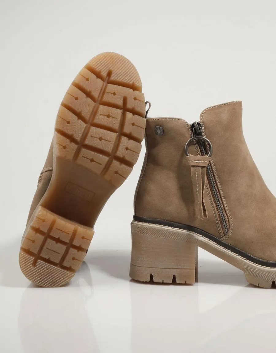  ankle boots REFRESH 170442 en Beige 80879