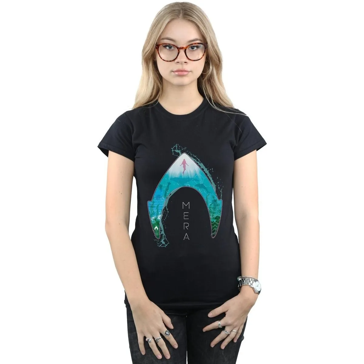 Aquaman Mera Ocean Logo
