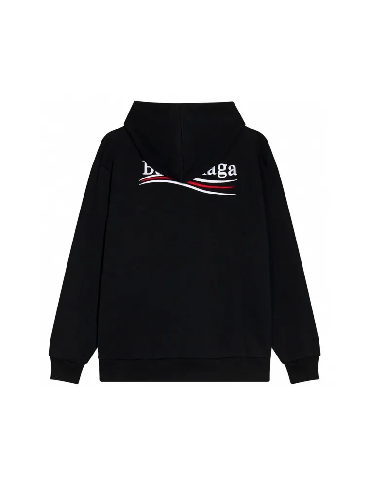 Balenciaga Sudadera Black con cordones