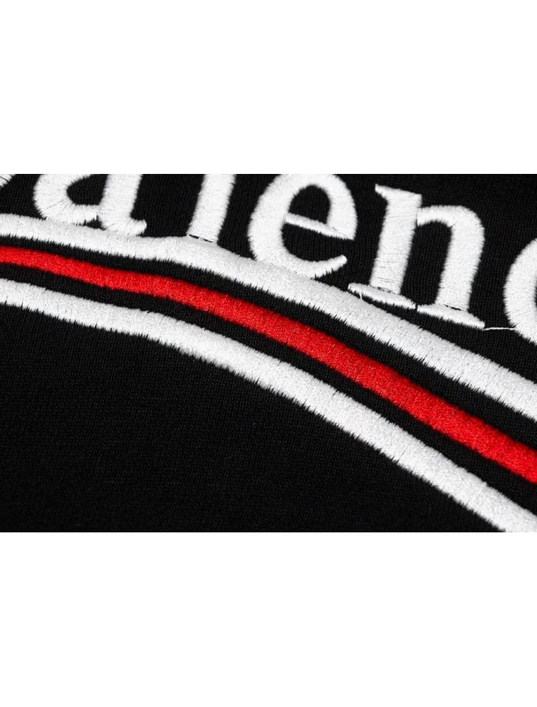 Balenciaga Sudadera Black con cordones