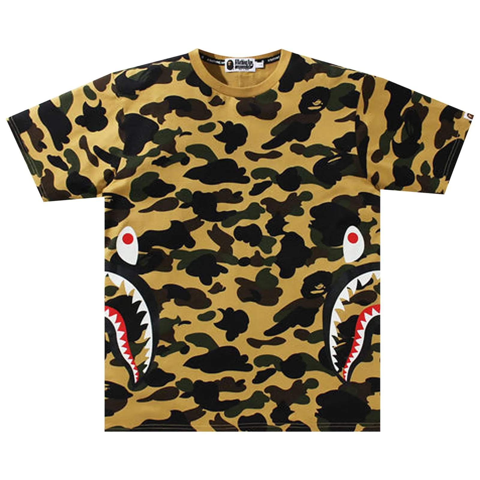 BAPE 1st Camo Side Shark Tee