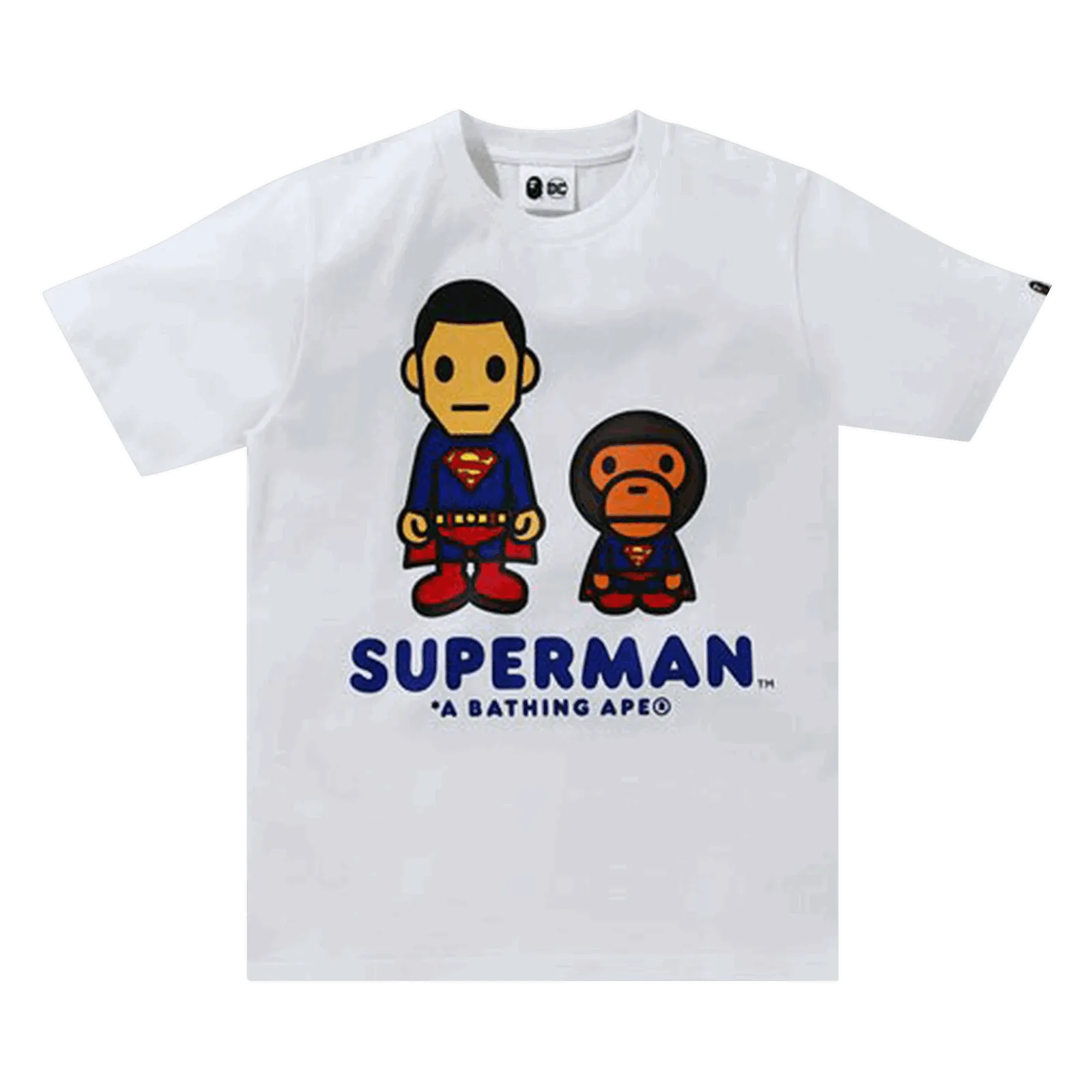 BAPE x DC Baby Milo Superman Tee