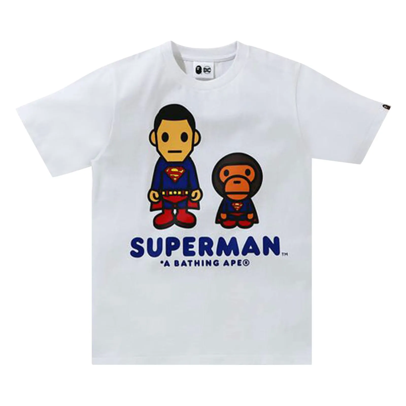 BAPE x DC Baby Milo Superman Tee