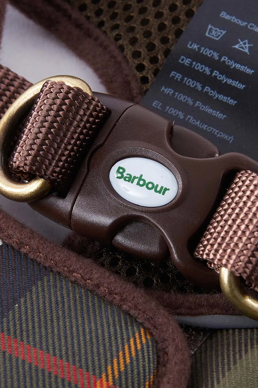 Barbour Arnés Perro Tartan Step In