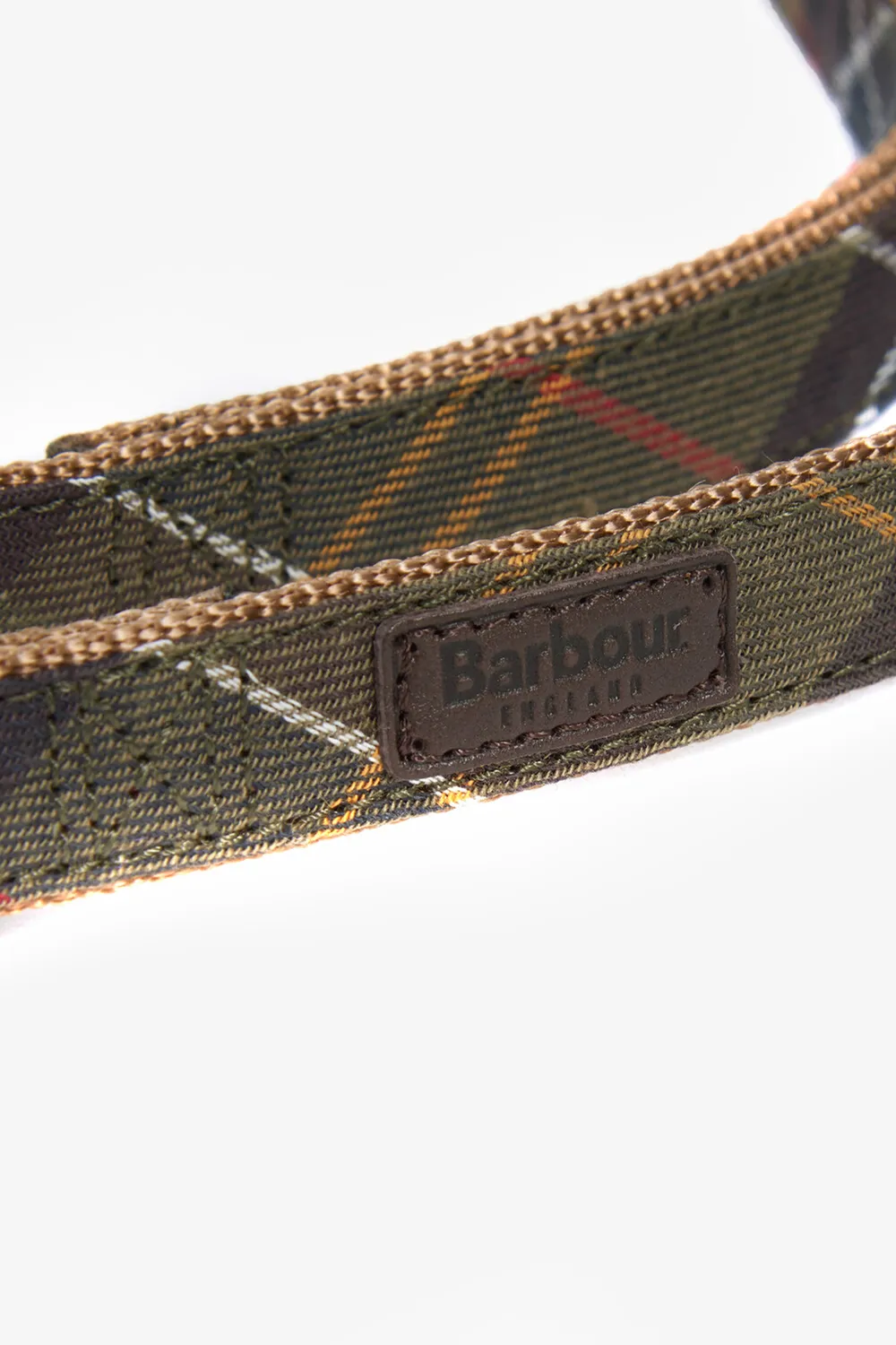 Barbour Correa Perro Tartan Webbing