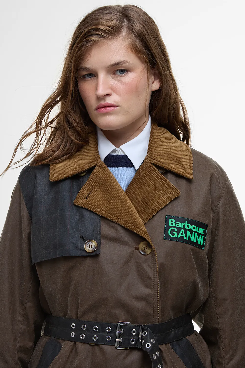Barbour Gabardina Barbour x GANNI Wax