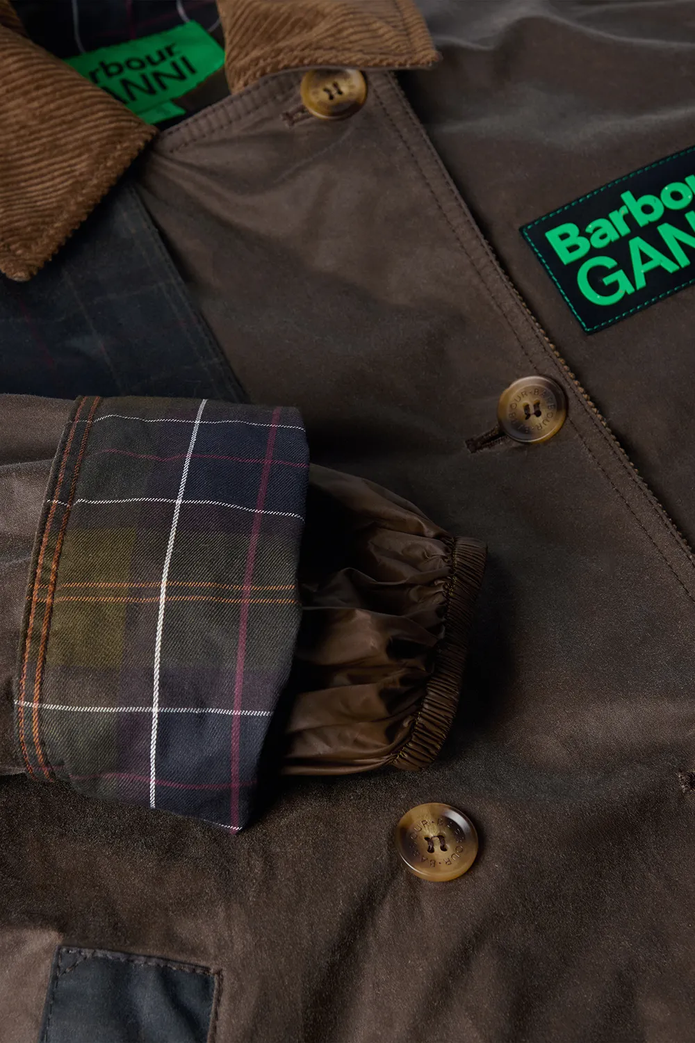 Barbour Gabardina Barbour x GANNI Wax