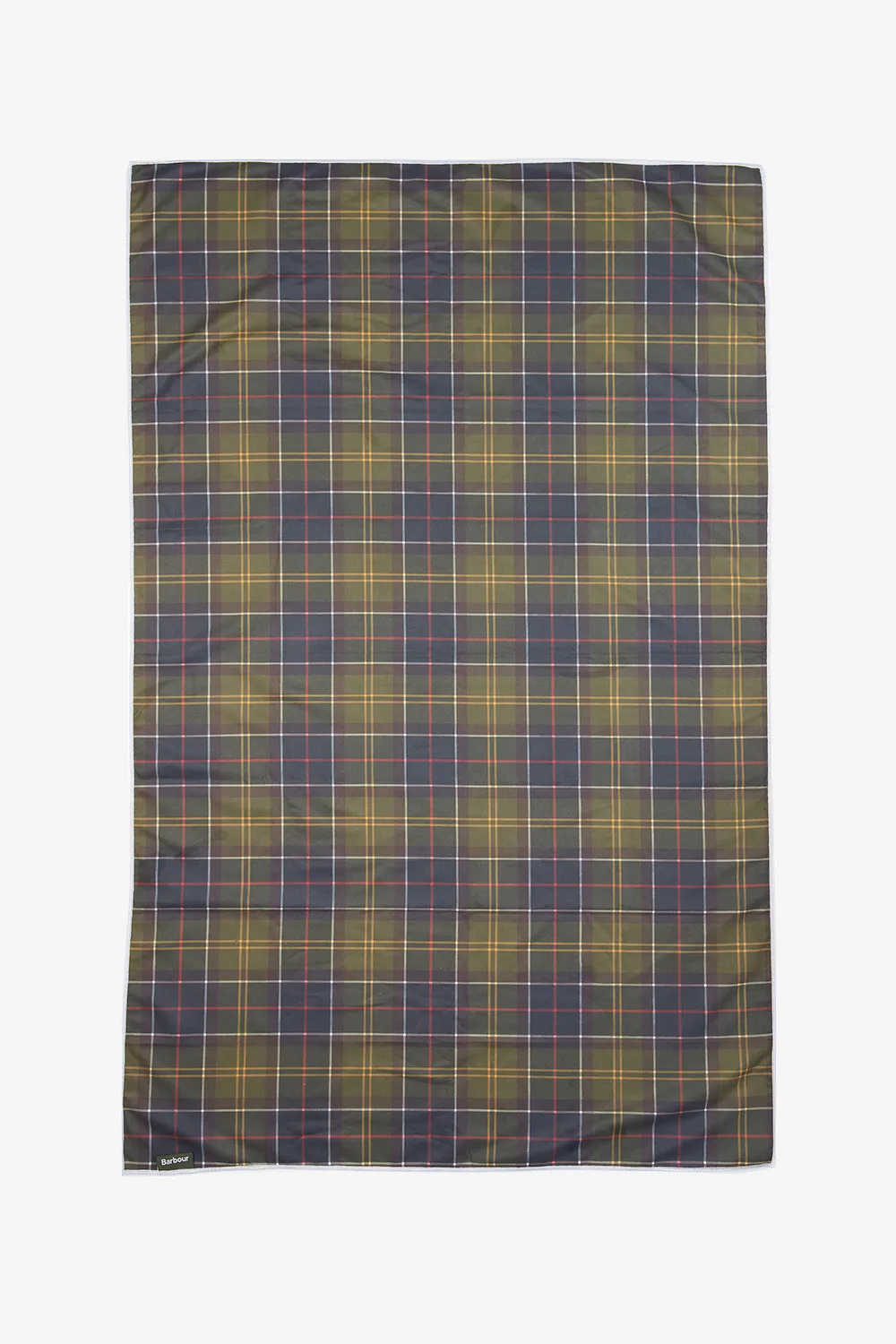 Barbour Toalla Perro Tartan Quick Dry