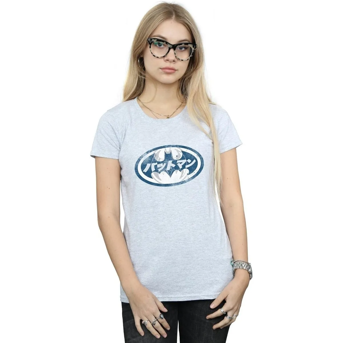 Batman Japanese Logo White