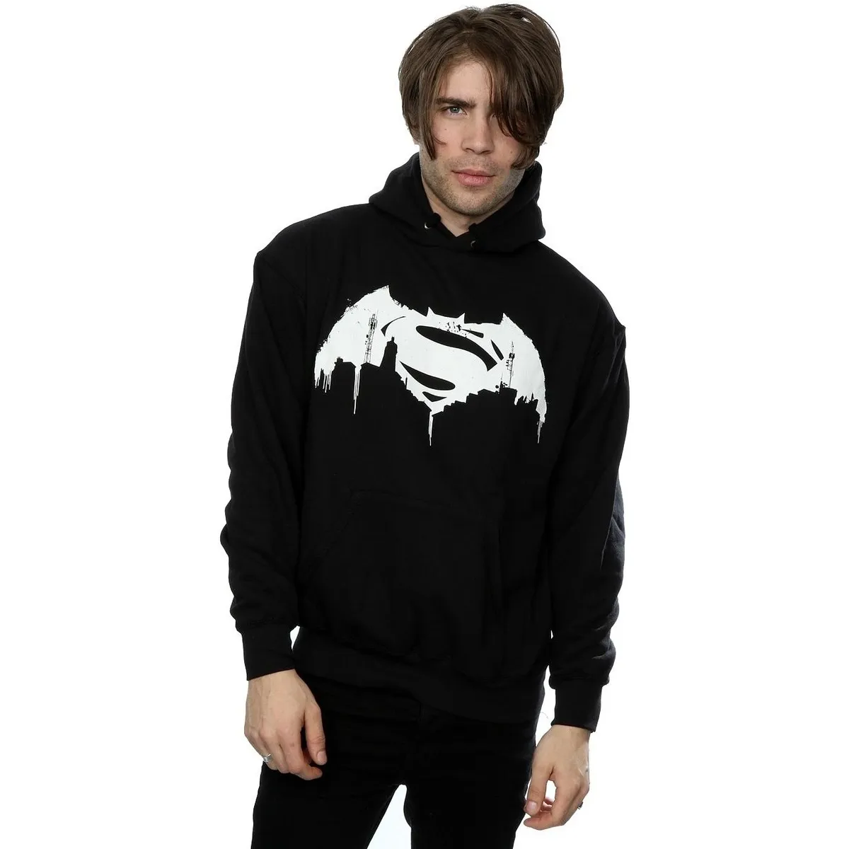 Batman v Superman Beaten Logo
