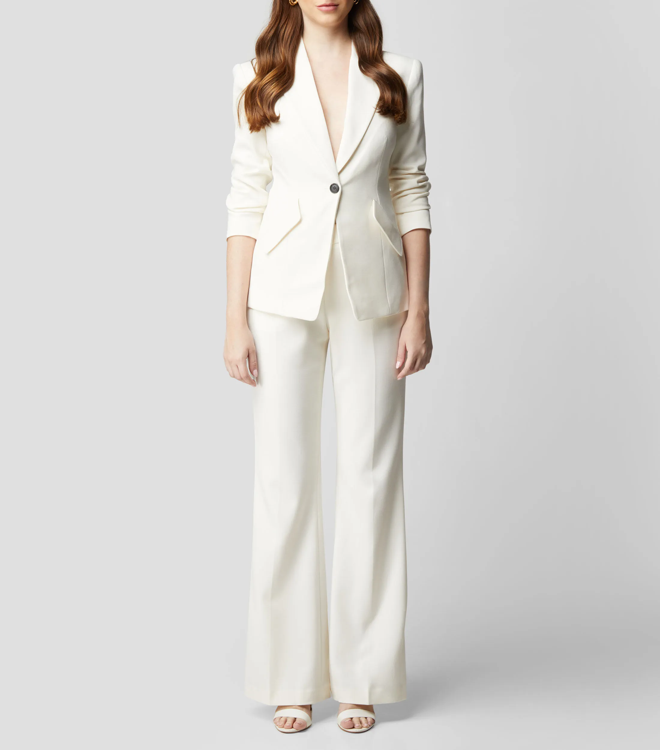 BCBGMAXAZRIA Saco liso Mujer