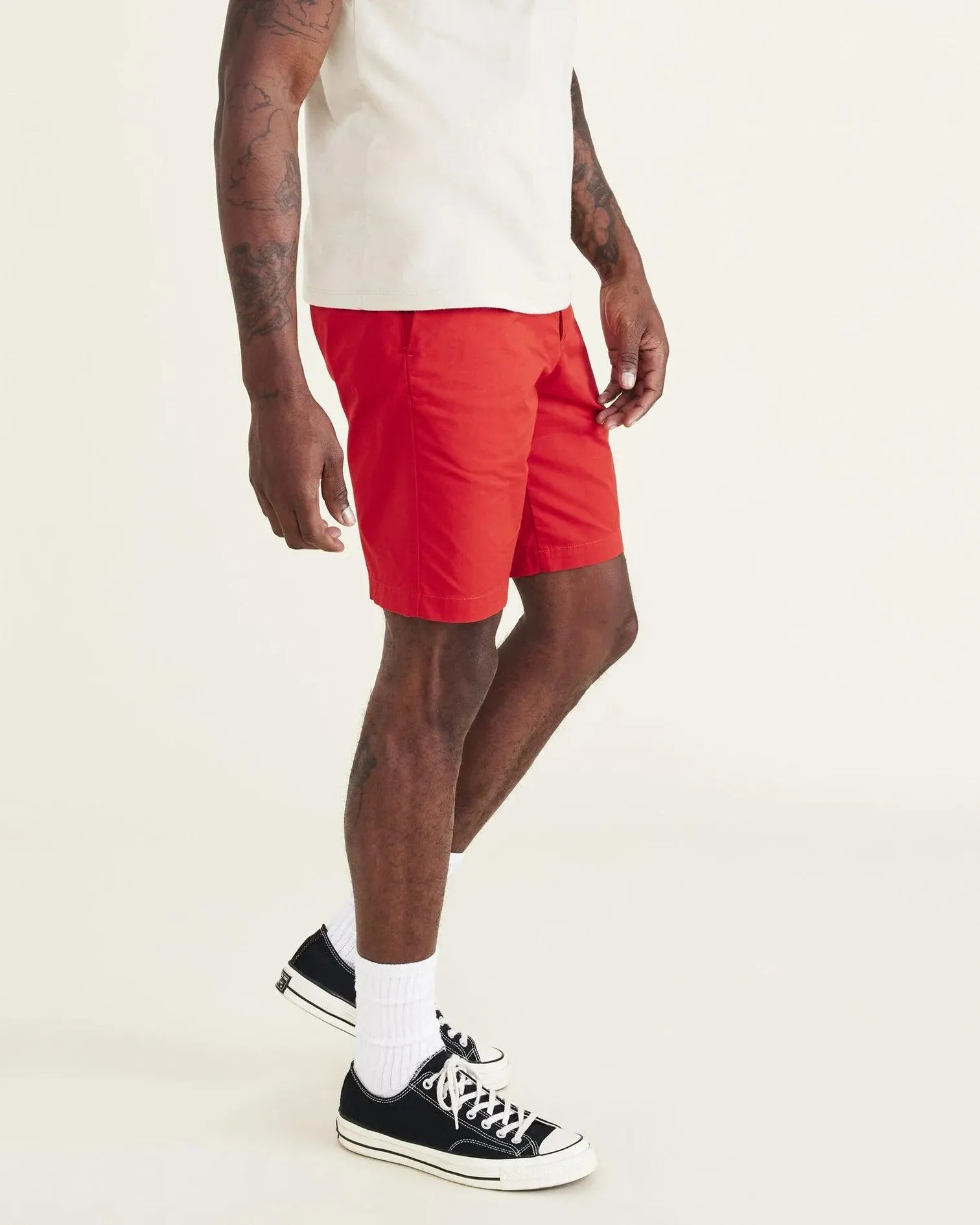 Bermuda Dockers Supreme Flex Modern Cherry Bomb Red