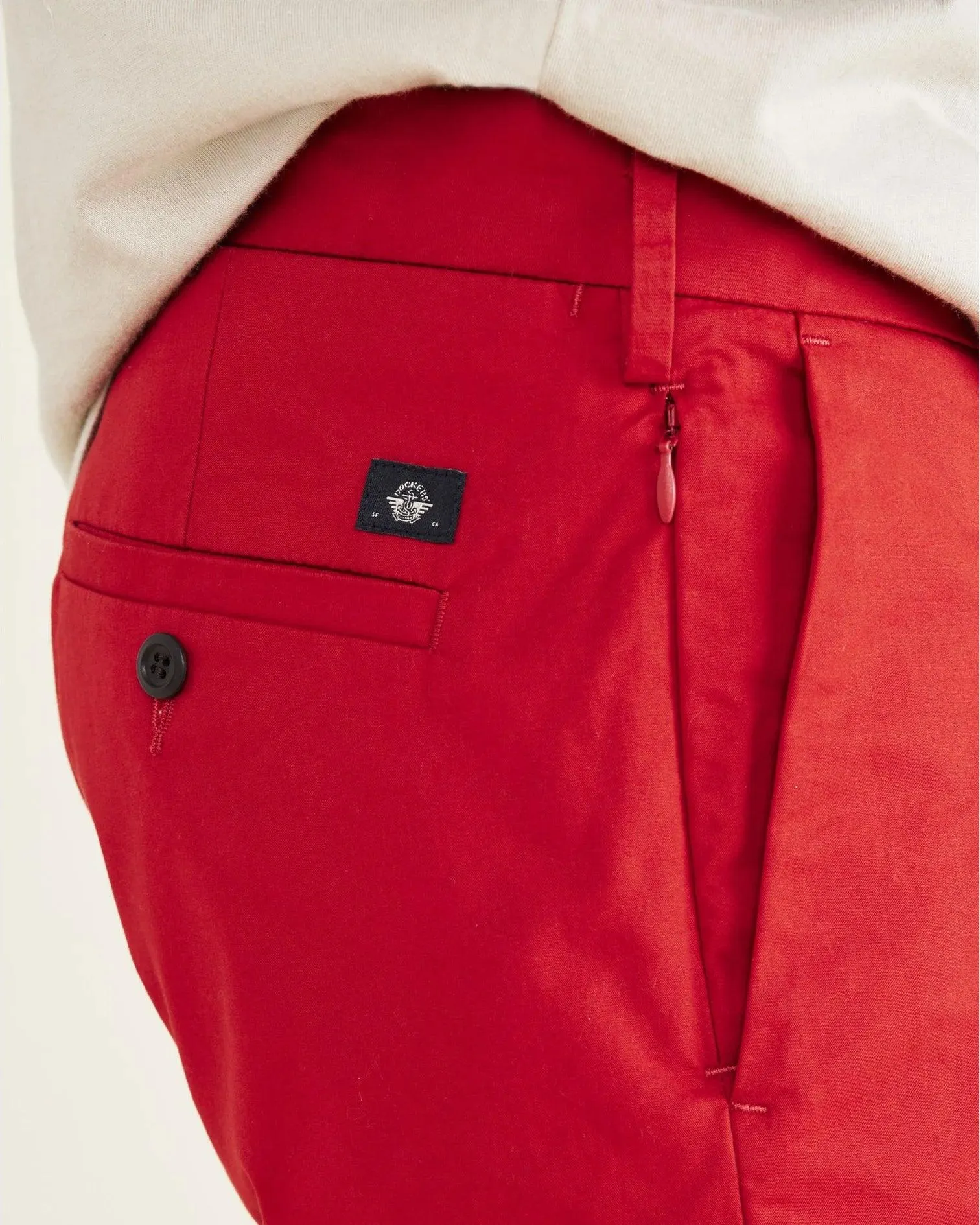 Bermuda Dockers Supreme Flex Modern Cherry Bomb Red