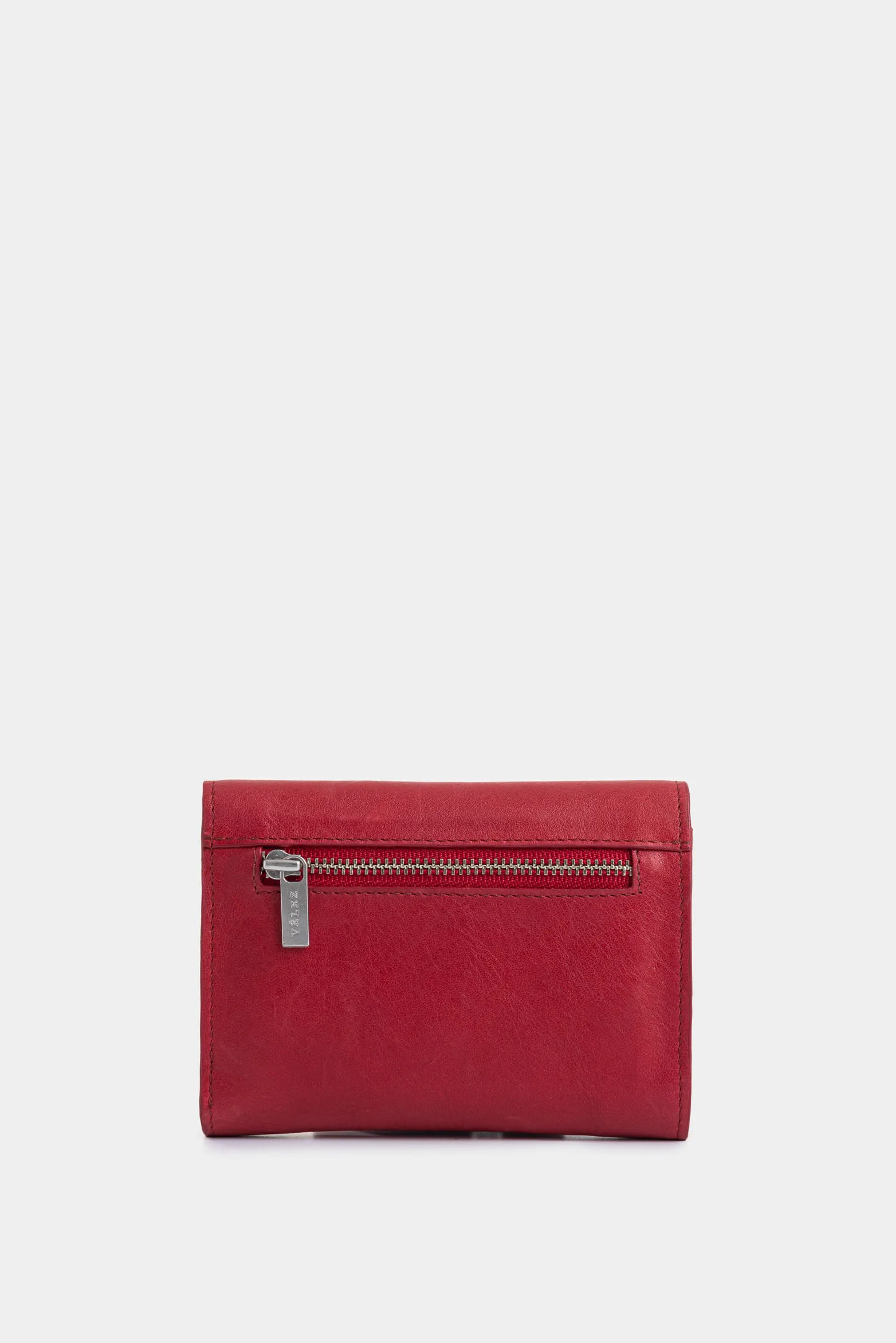 Billetera Magnolia de cuero para mujer corte hexagonal
