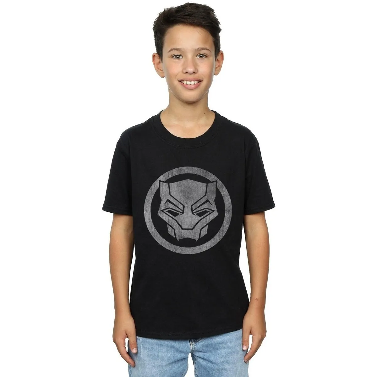 Black Panther Distressed Icon