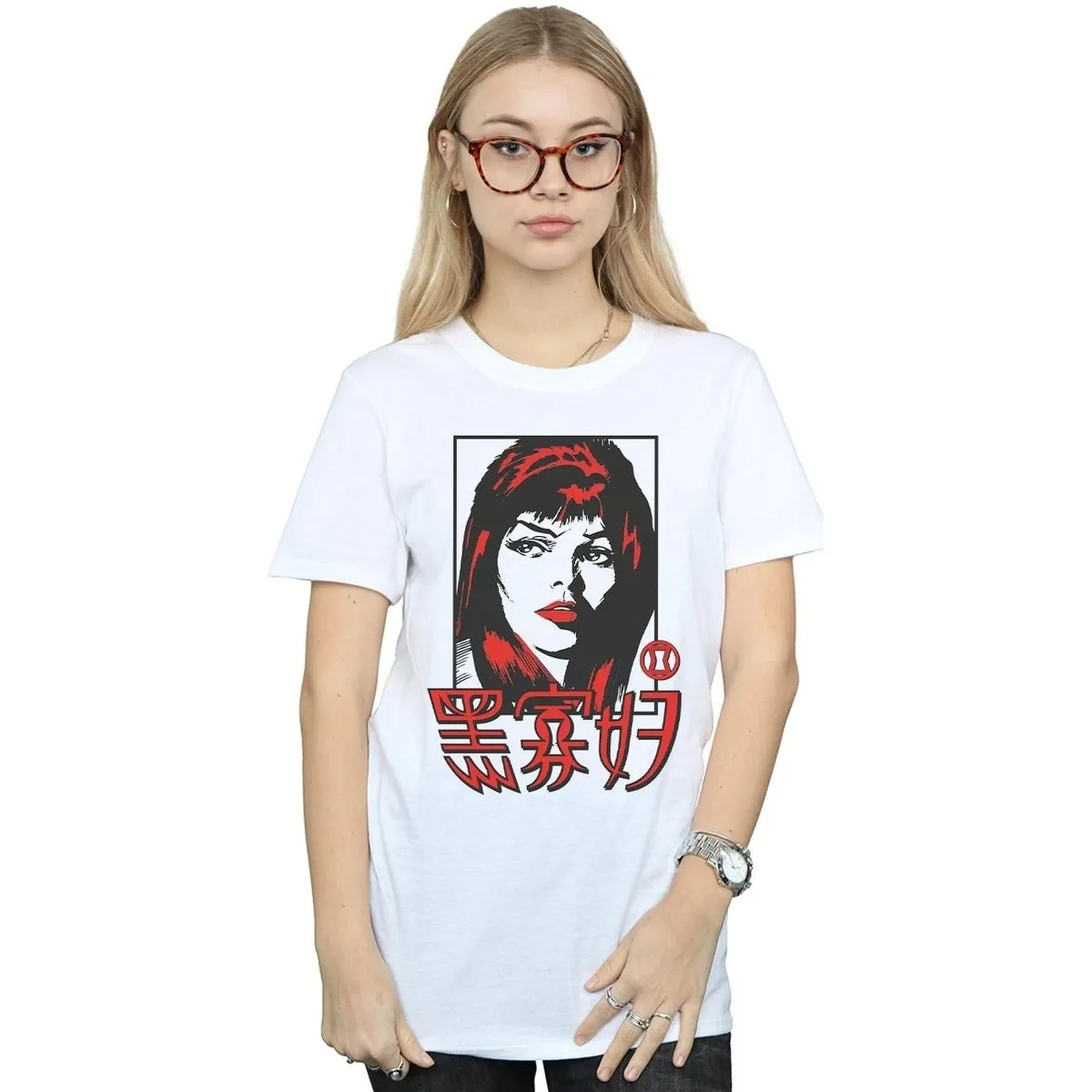 Black Widow Chinese Logo