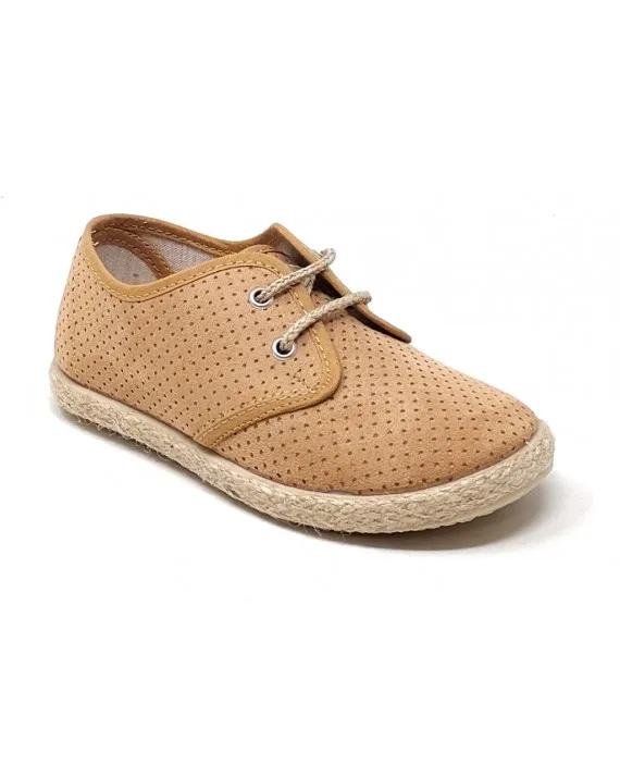 BLUCHER PICADO NIÑO CORDONES CARLETA 216158