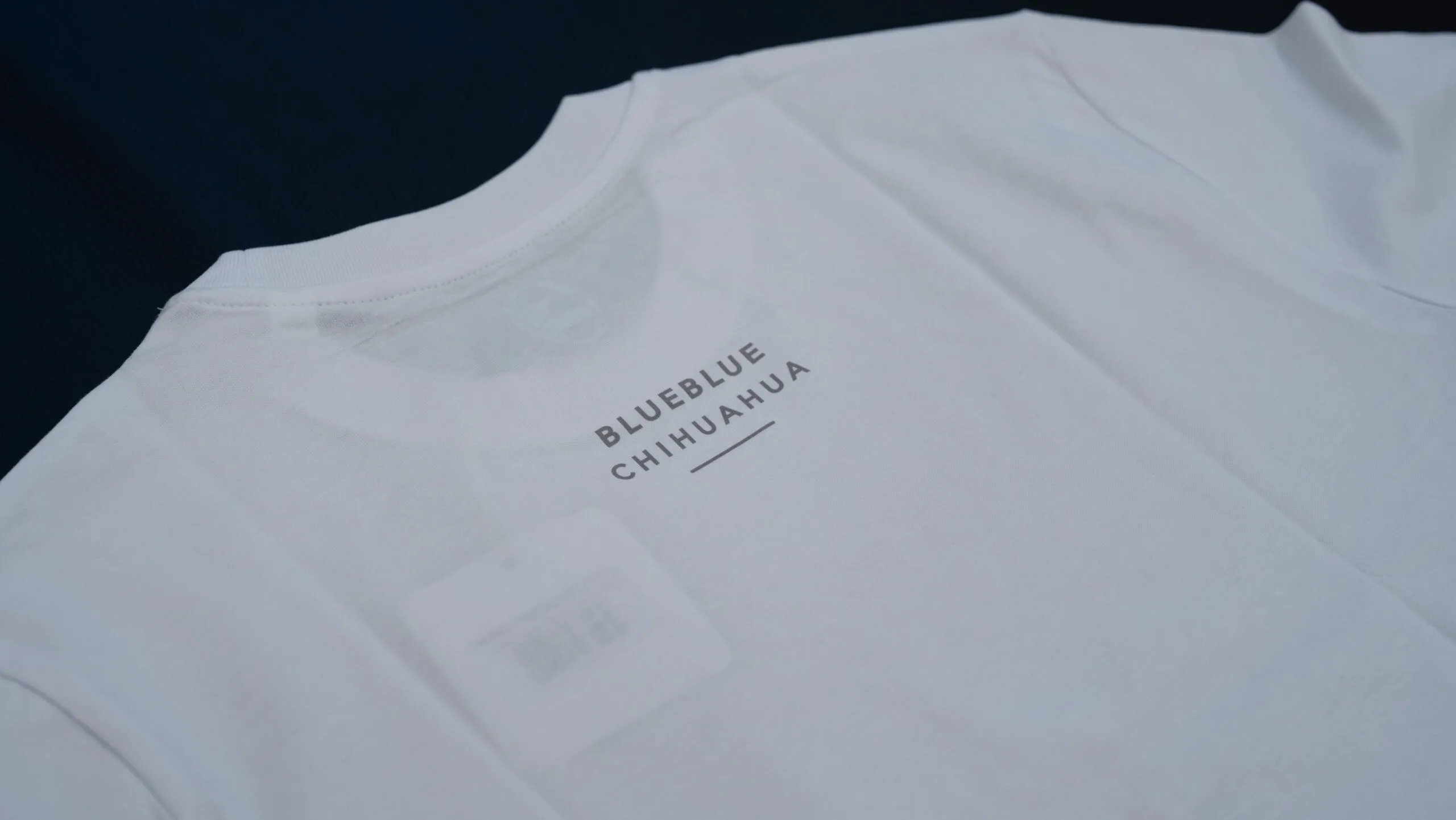 Blueblue Chihuahua – Camiseta algodón orgánico Perro motorizado white