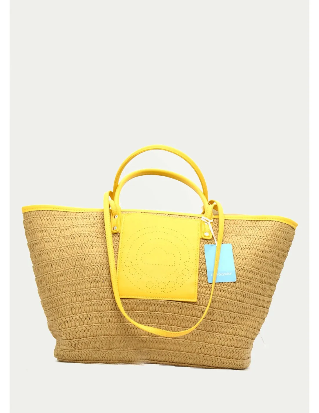 BOLSOS DON ALGODON 6438 AMARILLO 