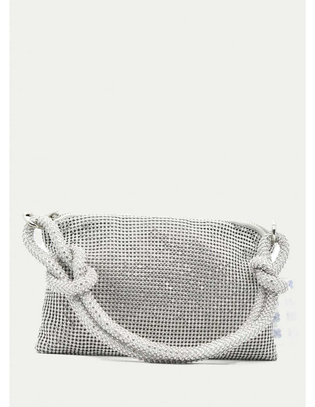 BOLSOS EL CABALLO 1002 PLATA 