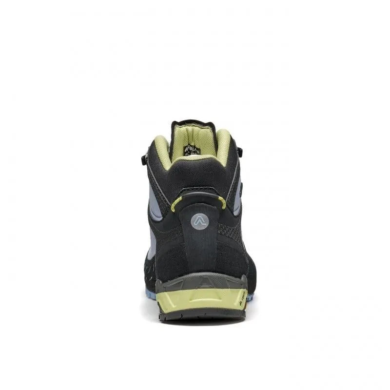Bota de montaña para mujer Asolo ELDO MID LTH GV ML (BLUE FOG/MIMOSA)